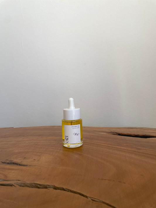 Whisper - Jojoba Oil - 30ml Glass Dropper Bottle: Embrace the natural goodness of jojoba oil, presented in a sleek 30ml glass dropper bottle. Known for its moisturizing and balancing effects, our jojoba oil is perfect for nourishing both skin and hair, leaving them soft, smooth, and radiant